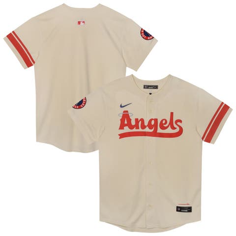 Preschool Nike  Cream Los Angeles Angels City Connect Jersey