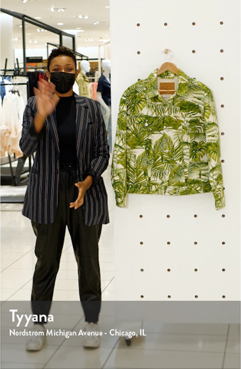 Levi's<sup>®</sup> Premium Men's Vintage Fit Tropical Print Trucker Jacket, sales video thumbnail
