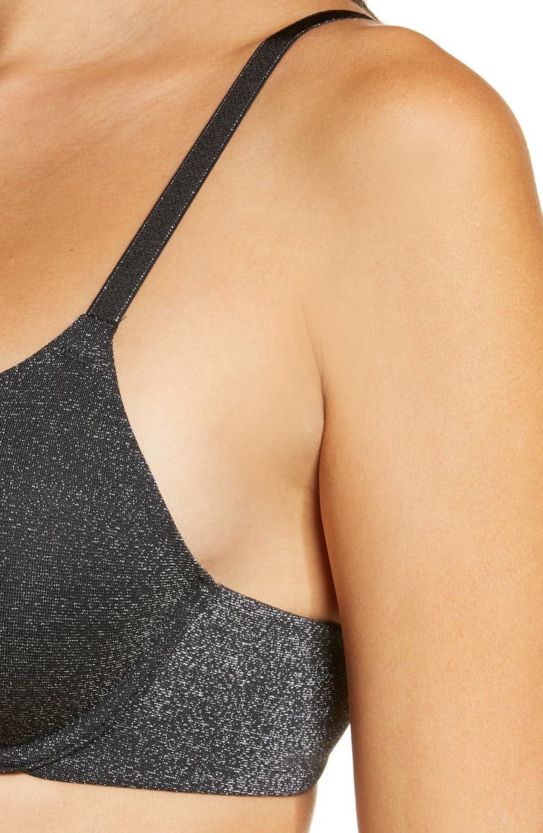 b.tempt'd by Wacoal Future Foundation Sparkle Underwire T-Shirt Bra, Alternate, color, 