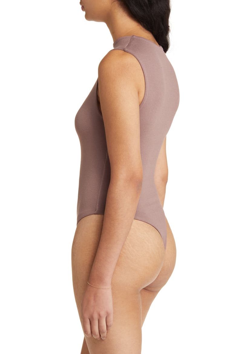 The NW Sleeveless Bodysuit, Alternate, color, TOFFEE