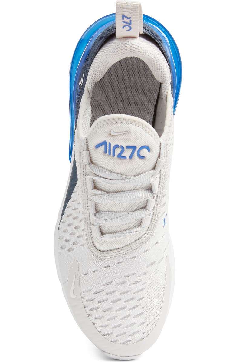 Nike Kids
Air Max 270 Sneaker, Alternate, color, Vast Grey/ White/ Blue