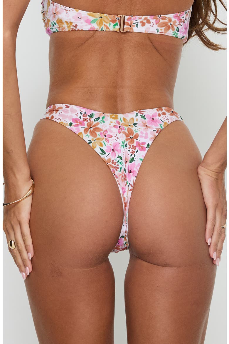 Tamrali High Cut Bikini Bottoms, Alternate, color, PINK MULTI