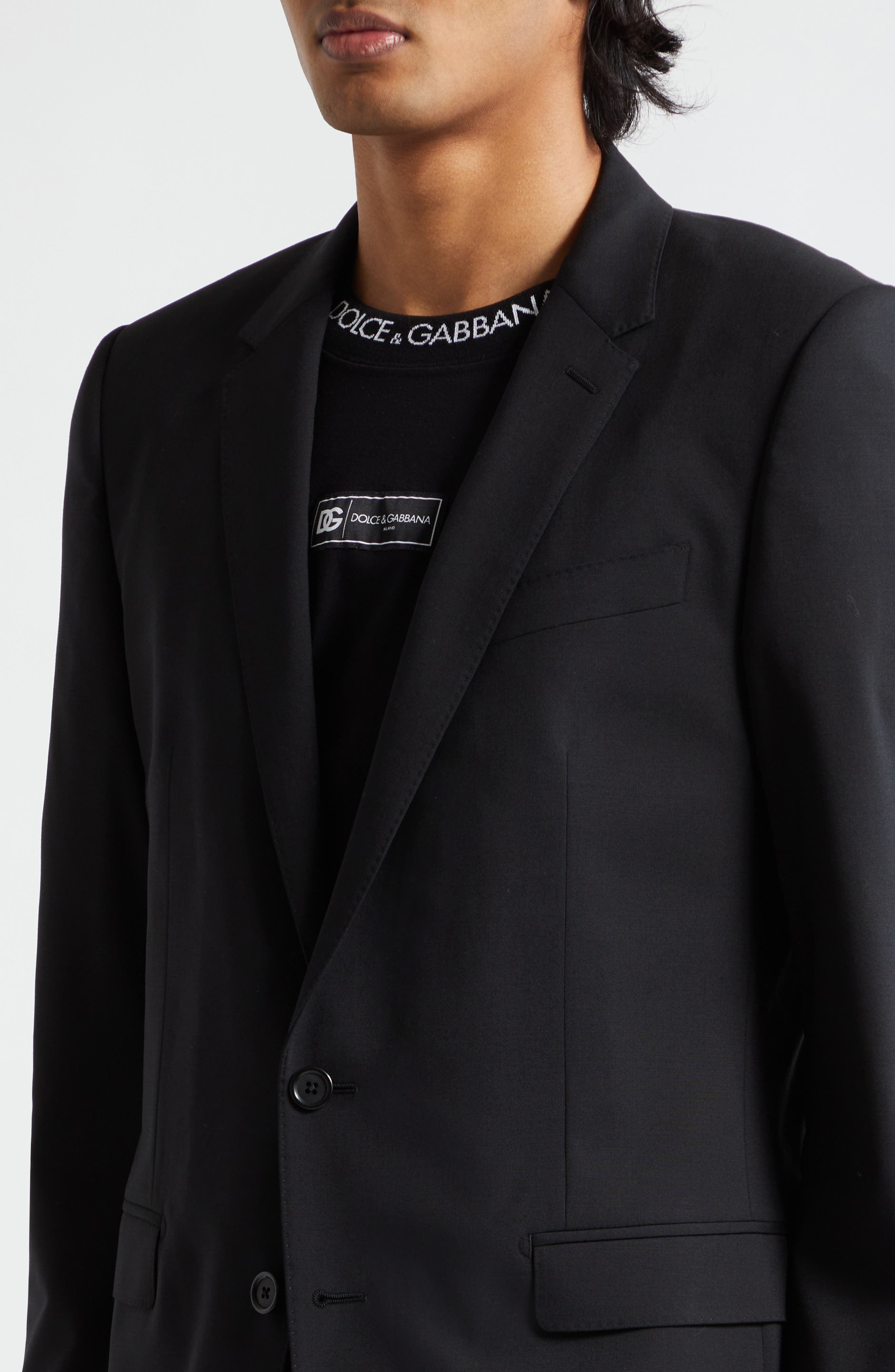 Dolce&Gabbana Martini Fit Stretch Wool Suit (Men) | Nordstrom