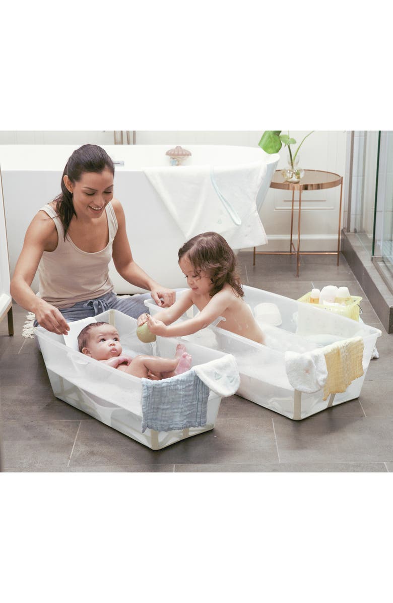Stokke Flexi Bath<sup>®</sup> X-Large Bathtub, Alternate, color, Sandy Beige