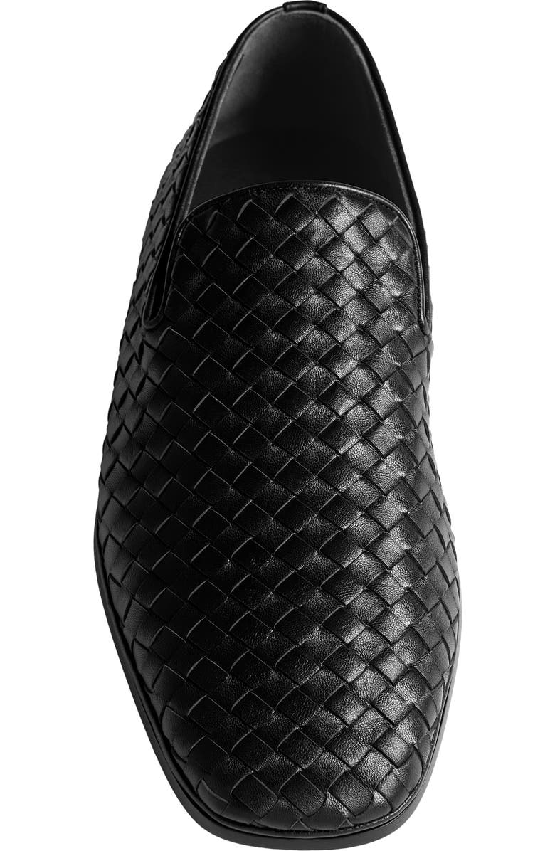 Bottega Veneta Palazzo Leather Slipper, Alternate, color, 1000 Black
