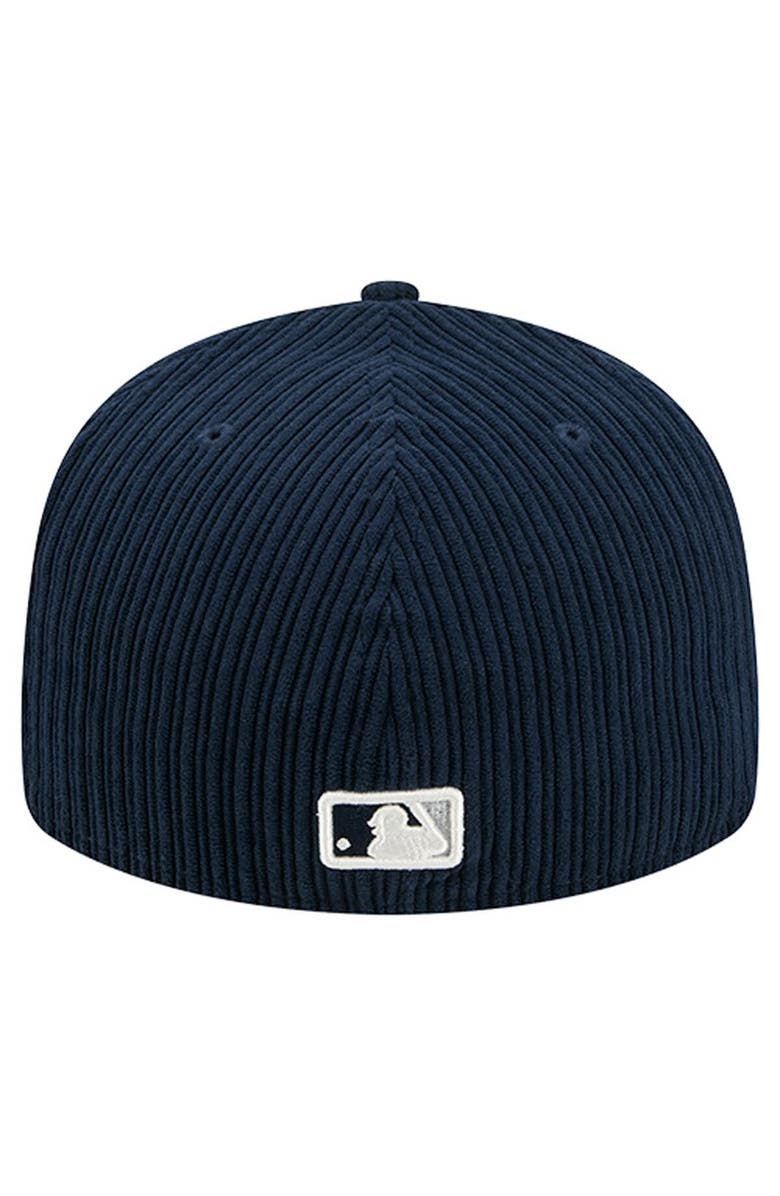 New Era Men
s New Era  Navy New York Yankees Chenille Pop 59FIFTY Fitted Hat, Alternate, color, Navy