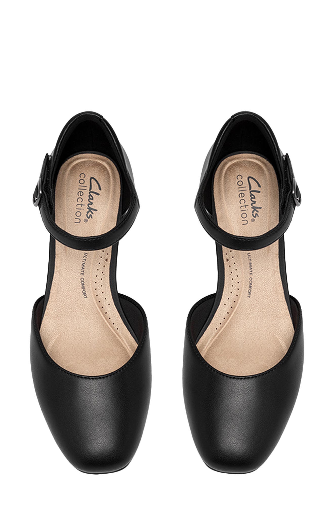 Iridessa Ankle Strap Pump, Alternate, color, BLACK LEATHER
