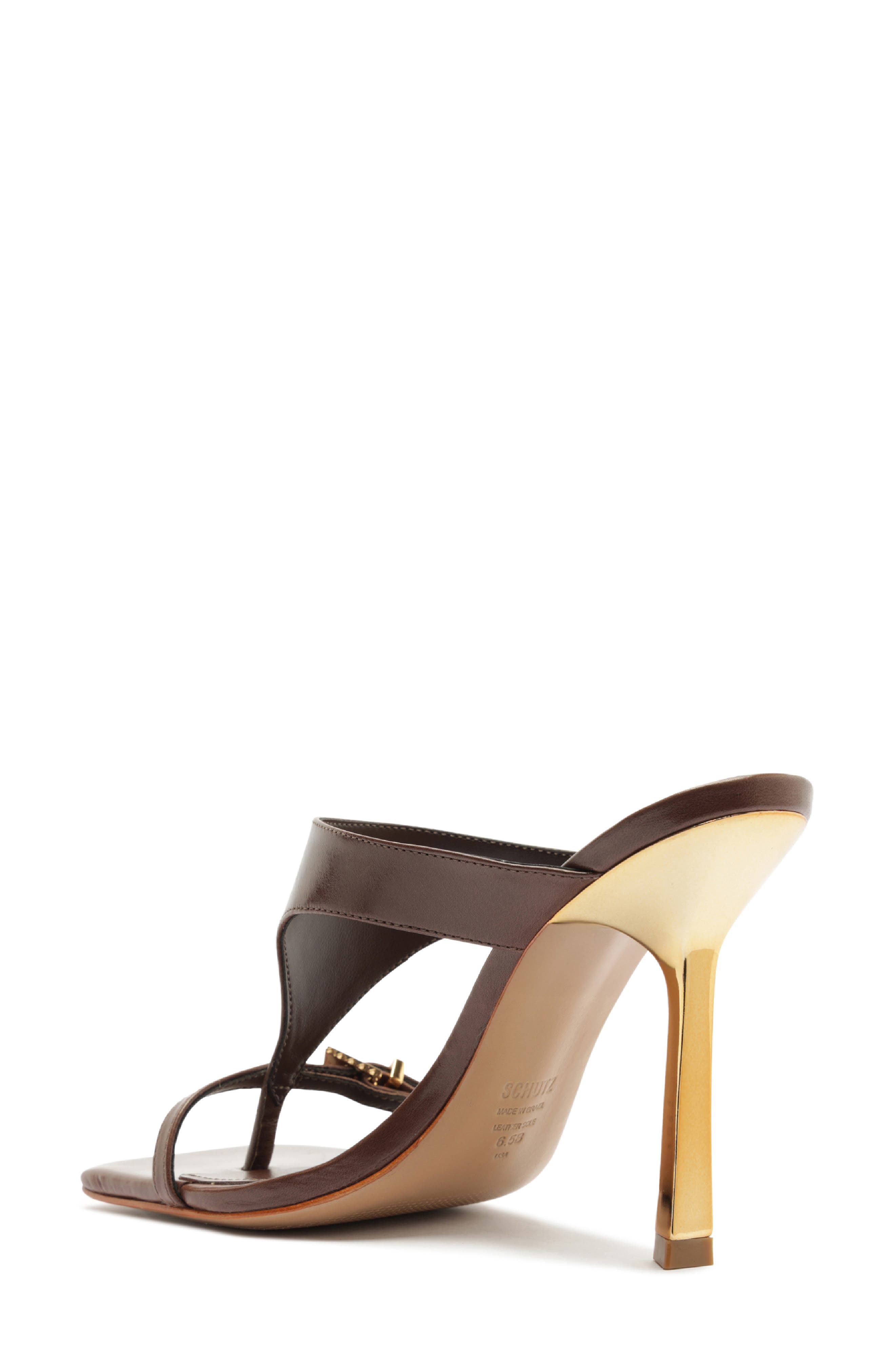 Schutz Tana Flip-Flop, Alternate, color, Root Brown