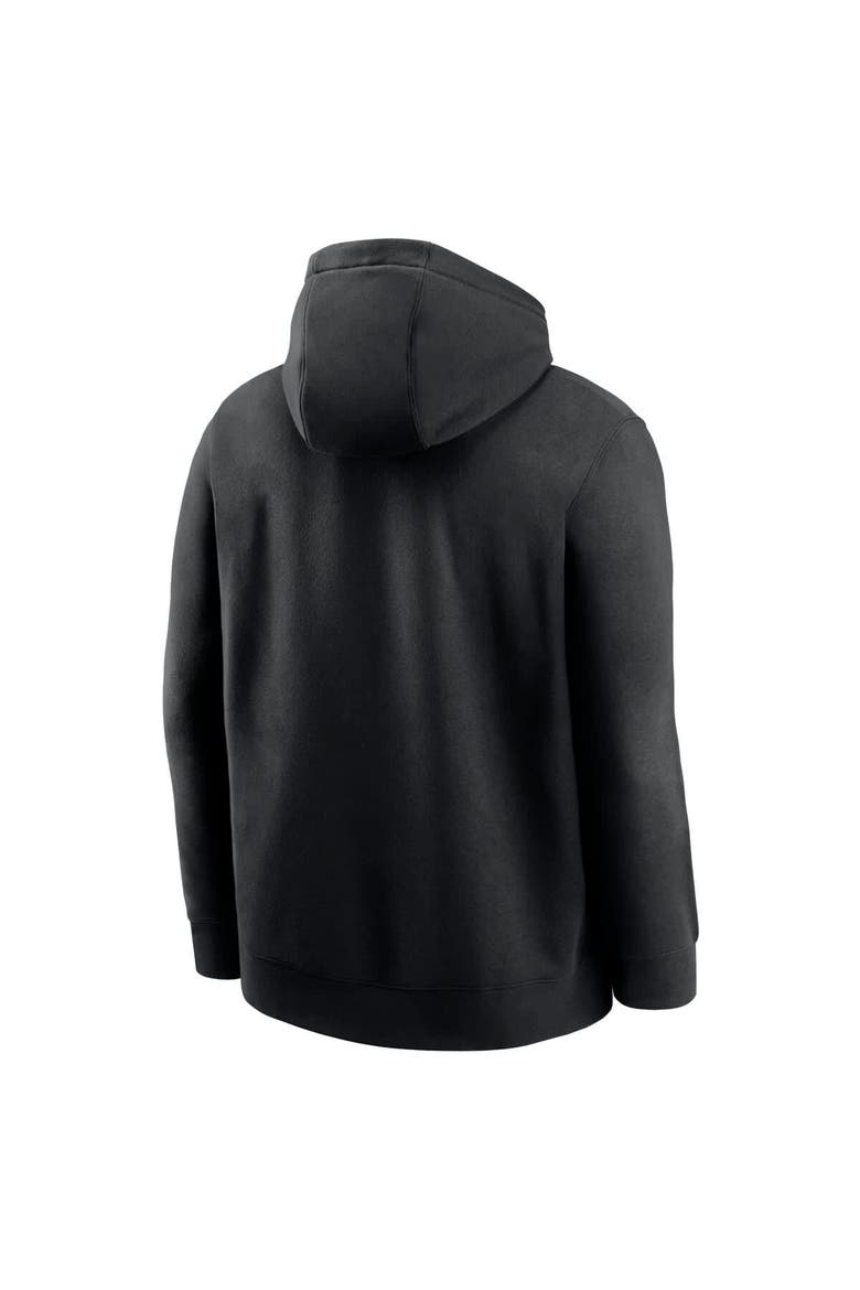 Men's Nike Black Jacksonville Jaguars Edge Pack French Terry Club Pullover Hoodie, Alternate, color, Black