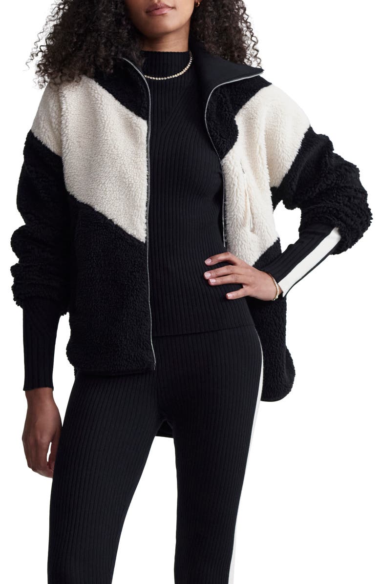 Varley Corson Faux Shearling Jacket, Main, color,