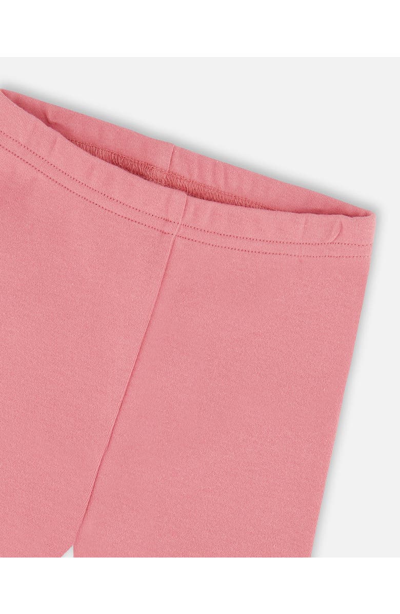 Deux par Deux Organic Cotton Dress and Leggings Set, Alternate, color, Pink Mini Floral