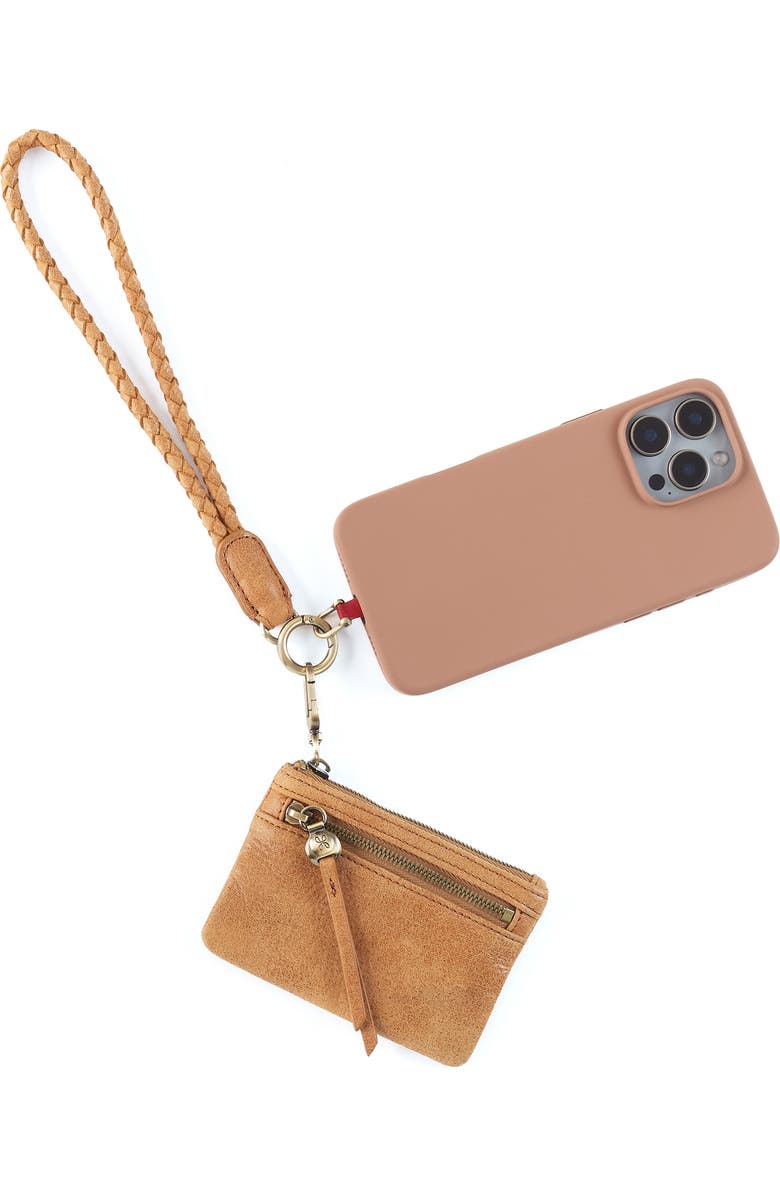HOBO Lasso Phone Wristlet, Alternate, color, Whiskey
