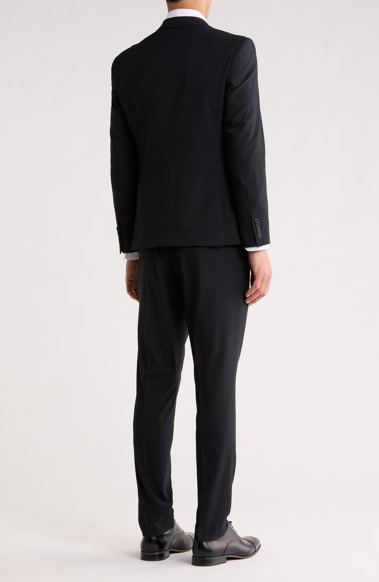 NORDSTROM RACK Extra Trim Fit Suit, Alternate, color, Black Rock