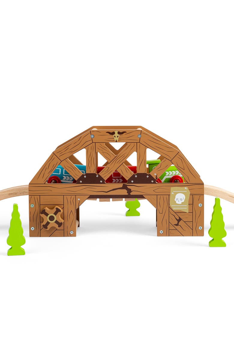 Rickety Bridge, Alternate, color, Brown