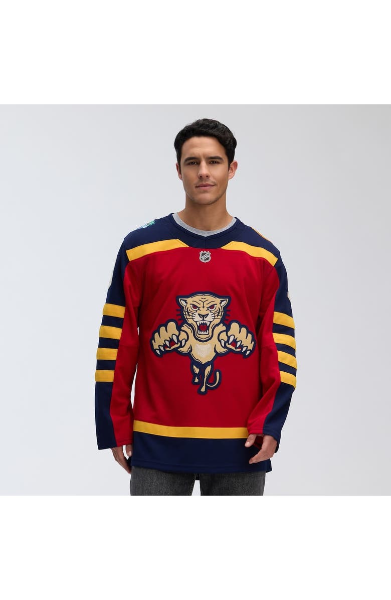 FANATICS Men's Fanatics Seth Jones Red Florida Panthers 2026 NHL Winter Classic Premium Jersey, Alternate, color, Red