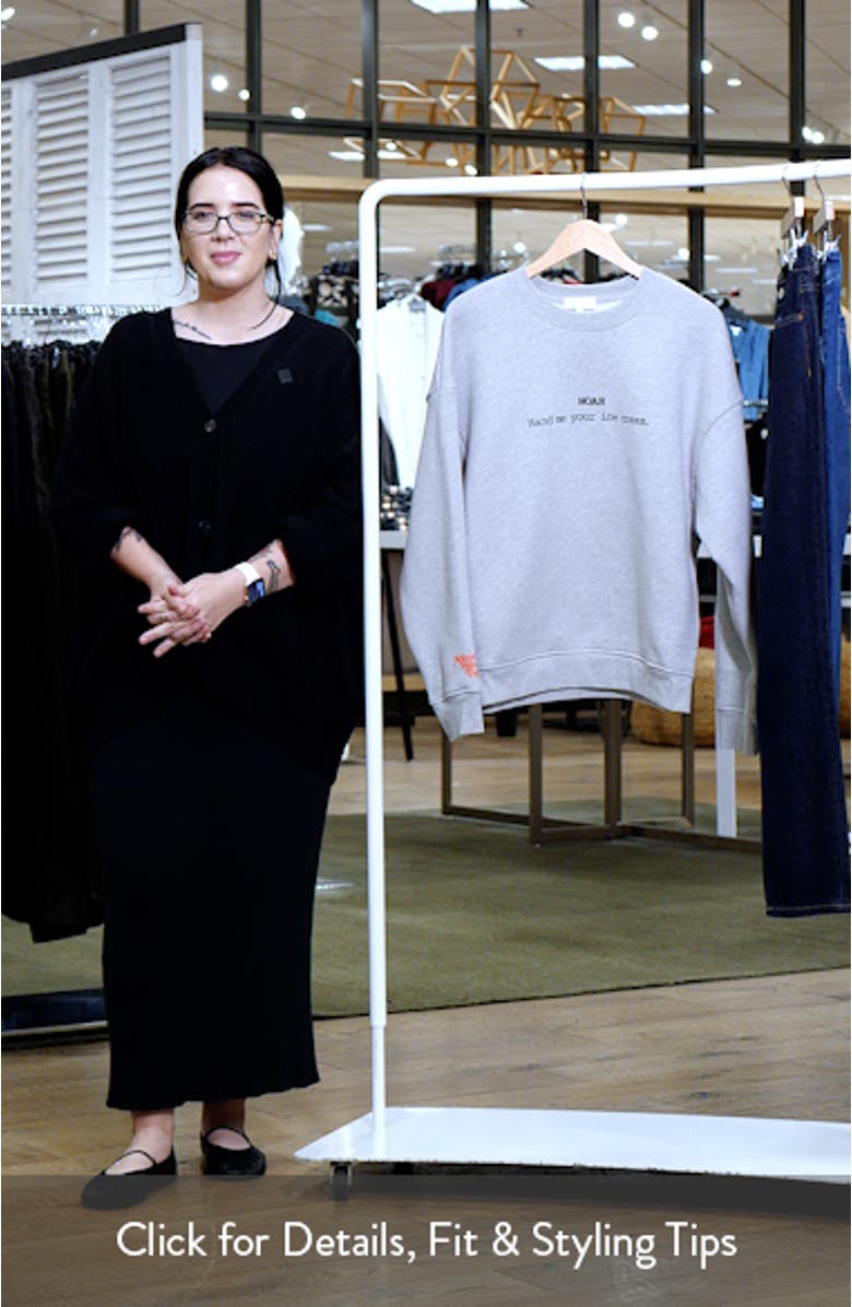 x
Nobody Wants This
Ice Cream Cotton Blend Sweatshirt, sales video thumbnail