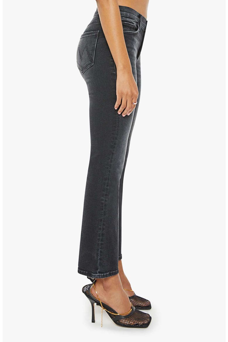 The Outsider High Waist Ankle Bootcut Jeans, Alternate, color, NOT TODAY SATAN