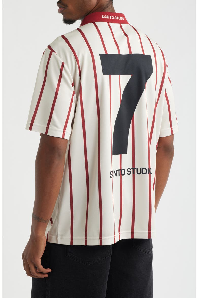 Milano 7 Johnny Collar Short Sleeve Club Jersey, Alternate, color, CREAM