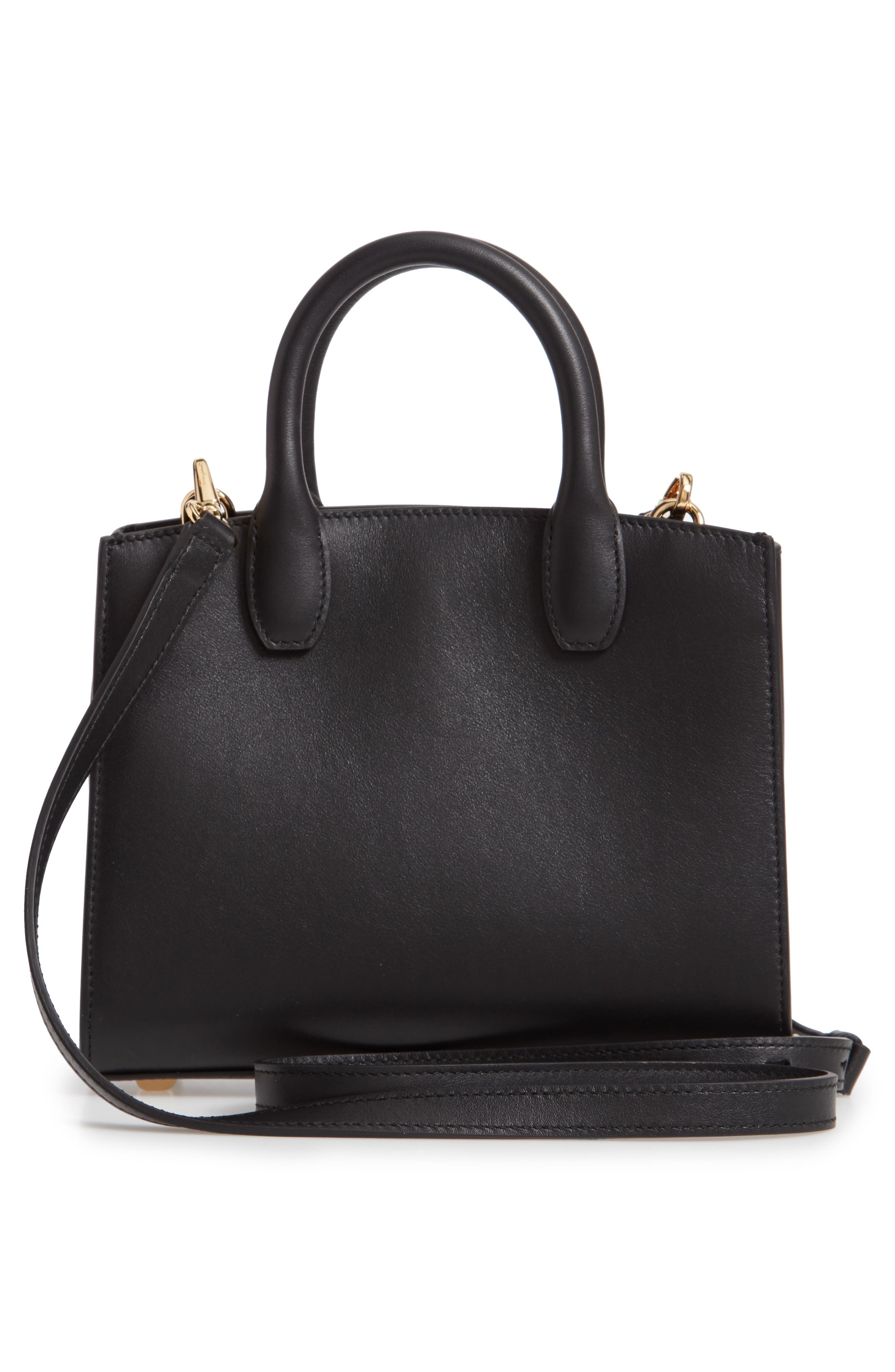 FERRAGAMO Salvatore Ferragamo The Mini Studio Leather Tote, Alternate, color, 