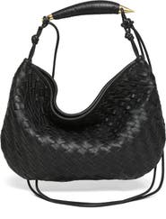 Walter Baker Hazel Woven Hobo Bag