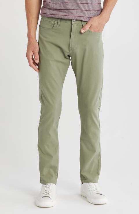 Cotton Stretch Canvas Pants (Regular & Tall)