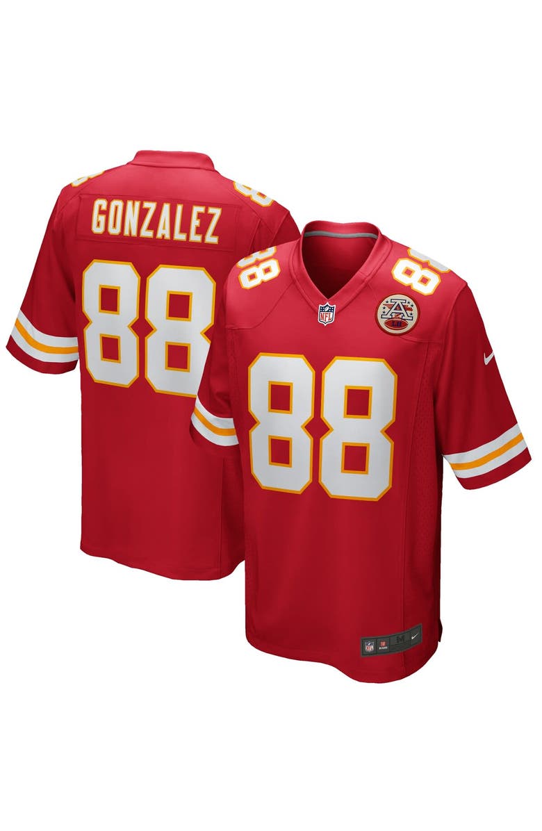 Nike Men's Nike Tony Gonzalez Red Kansas City Chiefs Game Retired Player Jersey, Main, color, 
