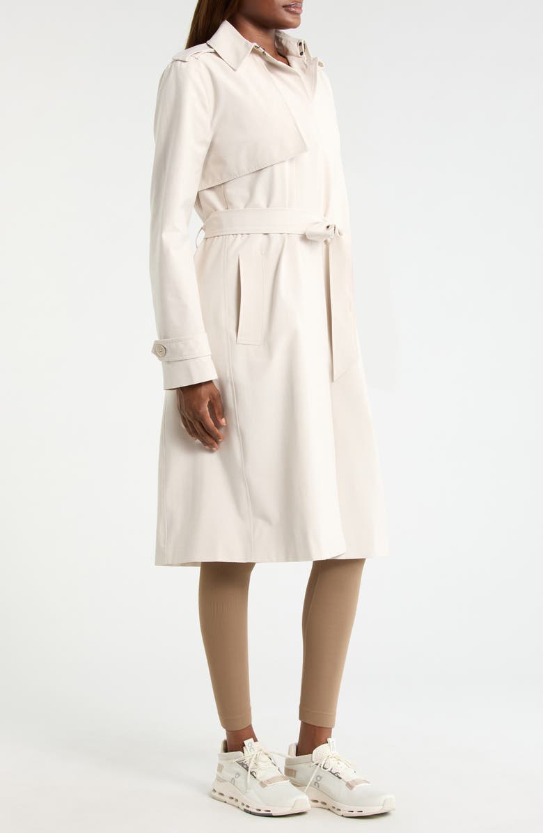 MPG Ripstop Tench Coat, Alternate, color, Moonbeam