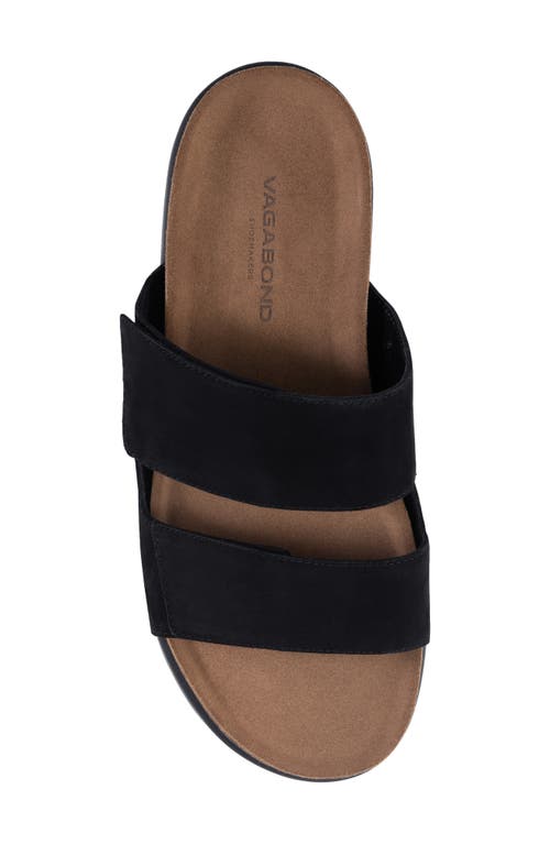 VAGABOND SHOEMAKERS VAGABOND SHOEMAKERS KEVIN LEATHER STRAP SLIDE SANDAL 