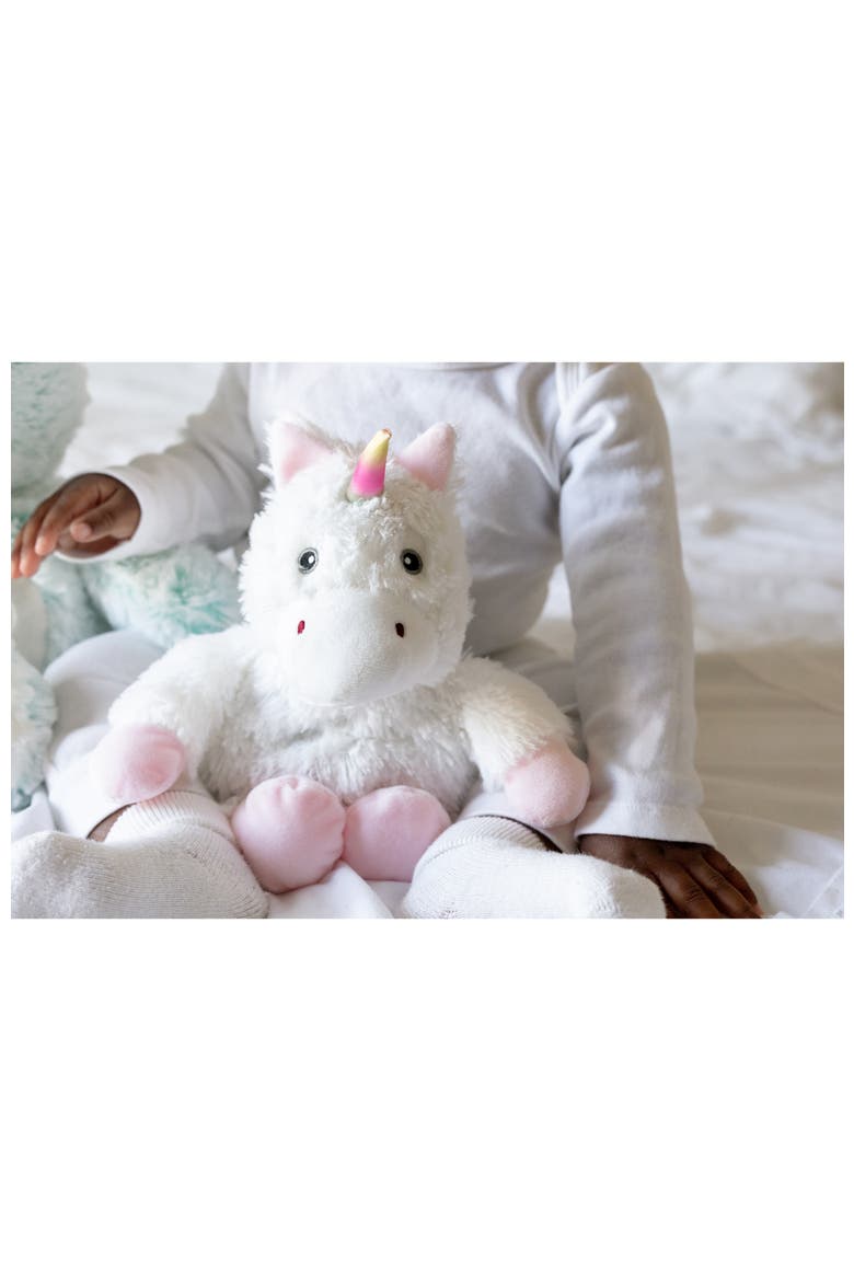 Unicorn Plush Toy, Alternate, color, White