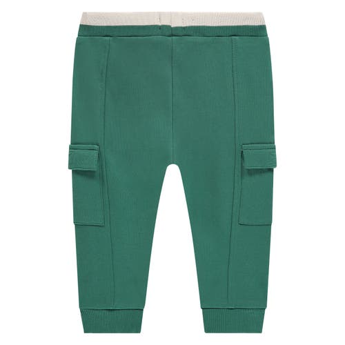 Babyface Cargo Sweatpants In Green