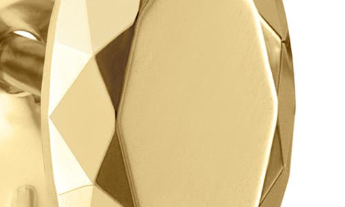 Maria Tash Faceted Marquise Single Stud Earring In Gold