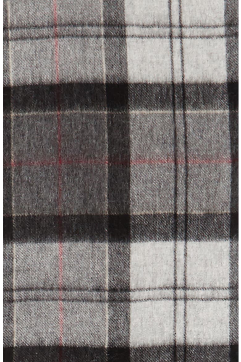 Holden Tartan Plaid Scarf, Alternate, color, GREY TARTAN
