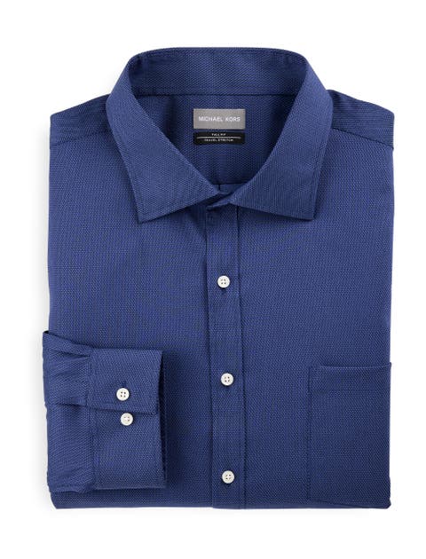 Big 
Tall Micro Patterned Performance Dress Shirt