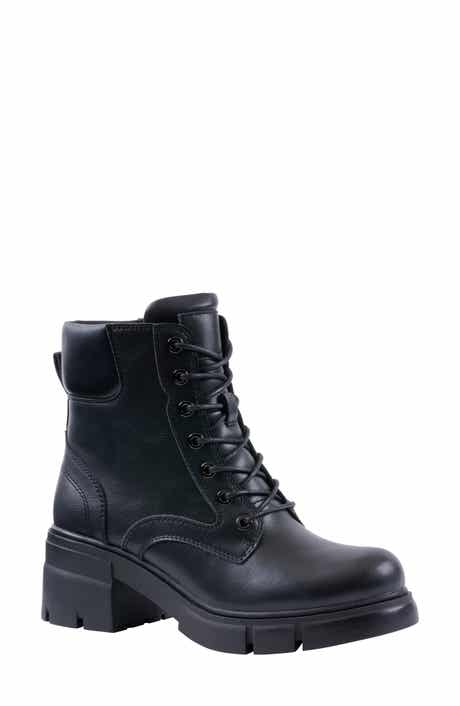 GOOD CHOICE NEW YORK Marley Lace-Up Combat Boot