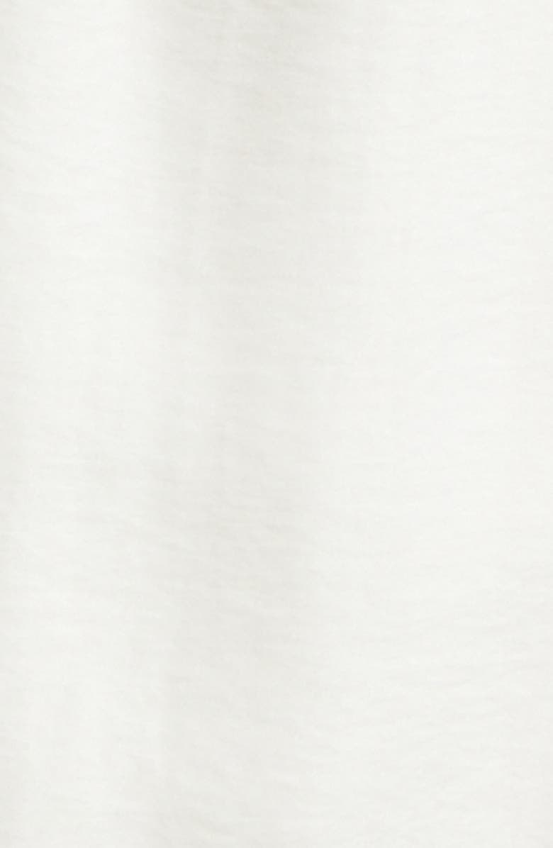 Emporio Armani Long Sleeve Techno Rayon Maxi Dress, Alternate, color, Ivory