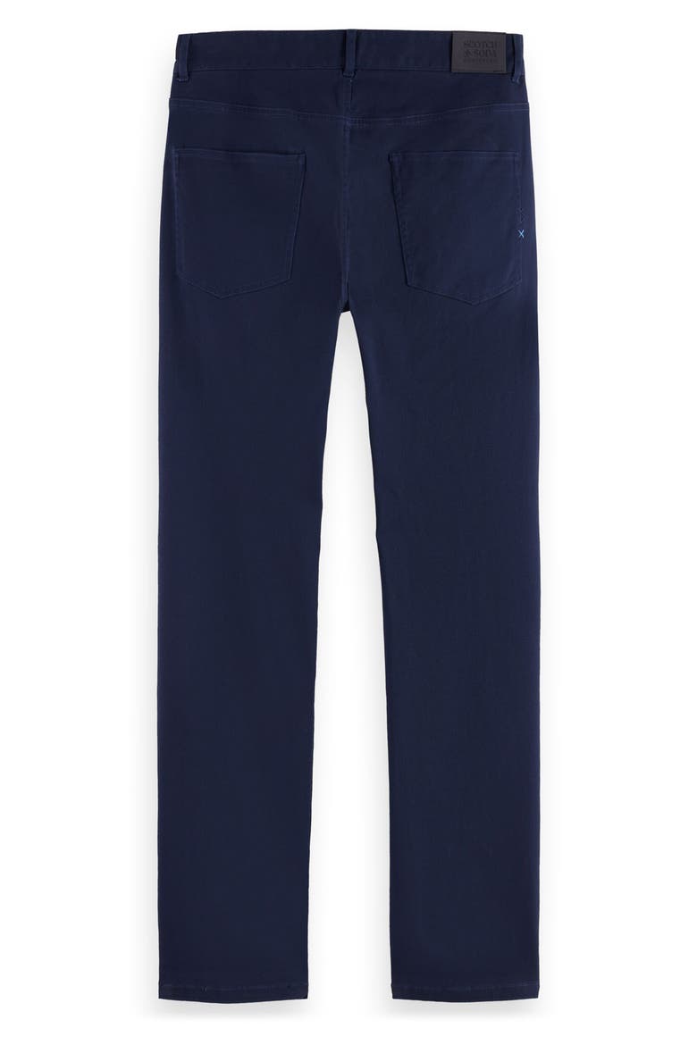 Ralston Slim Fit Five Pocket Stretch Twill Pants, Alternate, color, NAVY