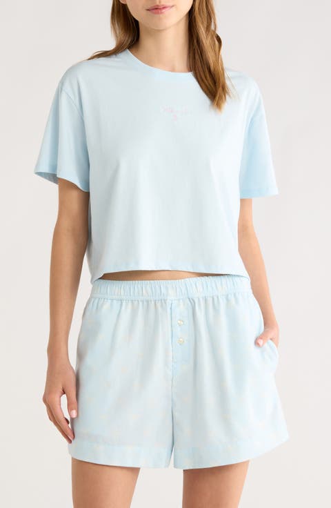 Boxy Crop Sleep T-Shirt