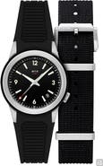 AVI-8 x Worn & Wound Creative Services CRVT 3775A Night Shadow Automatic Watch, 37.75mm