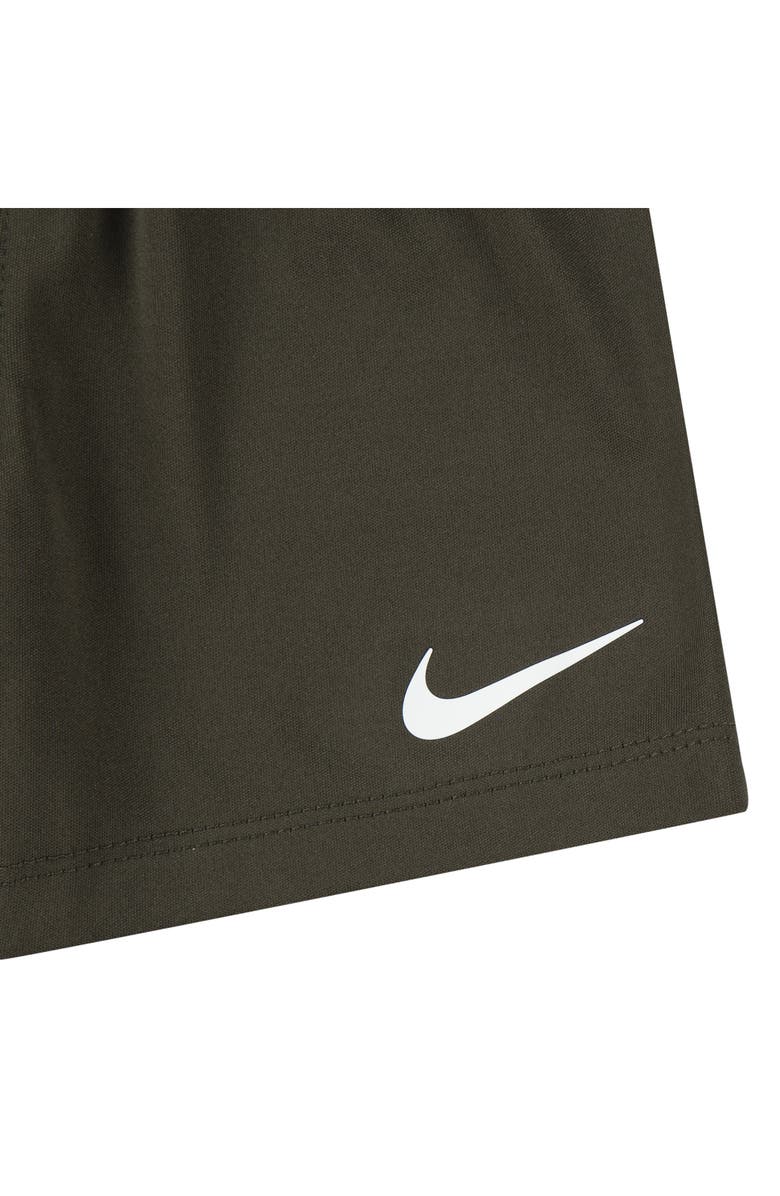 Nike Dri-FIT Polo & Shorts Set, Alternate, color, Cargo Khaki