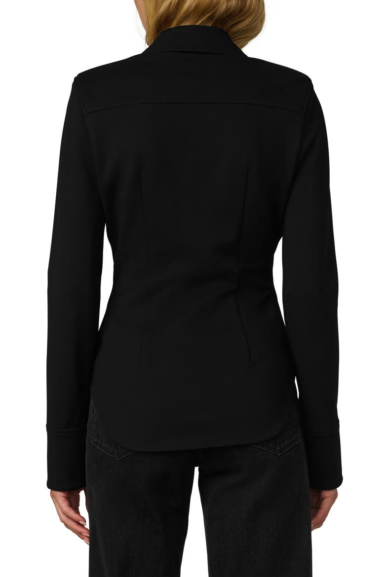 The Clara Cinched Blazer, Alternate, color, BLACK