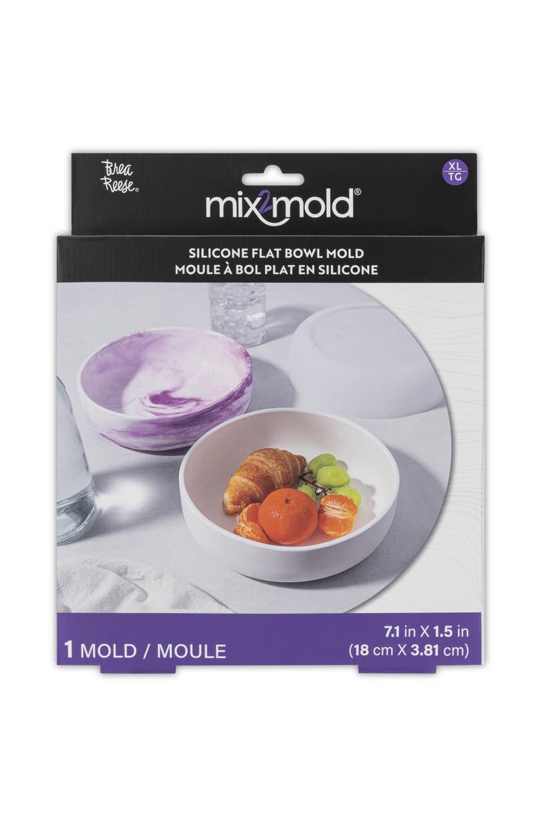 Brea Reese Mix2Mold Silicone Shallow Bowl Mold 1Pc, Main, color, Multicolored