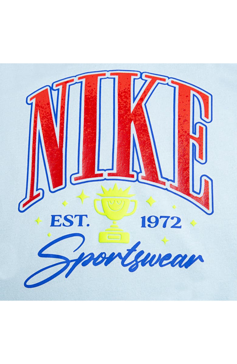 Nike Kids' Nike Ace Arch Graphic T-Shirt, Alternate, color, Glacier Blue