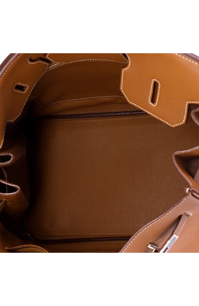 Pre-Owned Hermes Birkin Handbag Brown Togo with Palladium Hardware 35, Alternate, color,