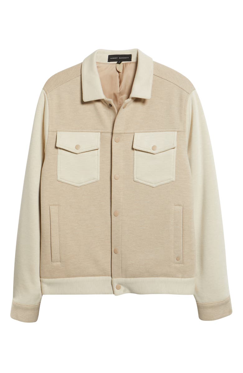 Robert Barakett Isaak Two-Tone Jacket, Alternate, color, Tan