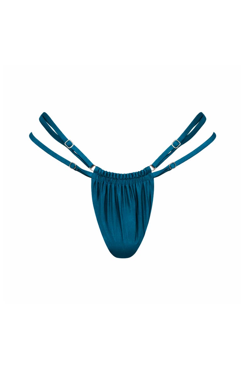 Selene Bikini Bottom, Main, color, Teal