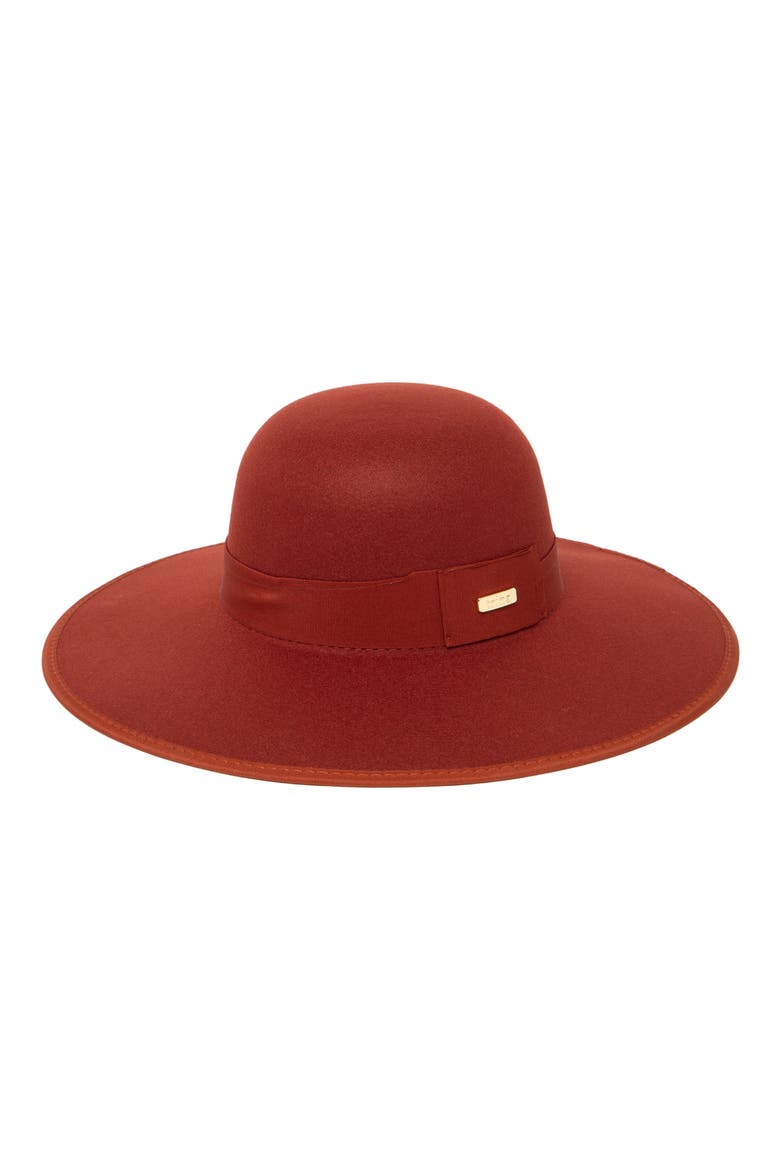 Candace Floppy Hat, Main, color, RUST