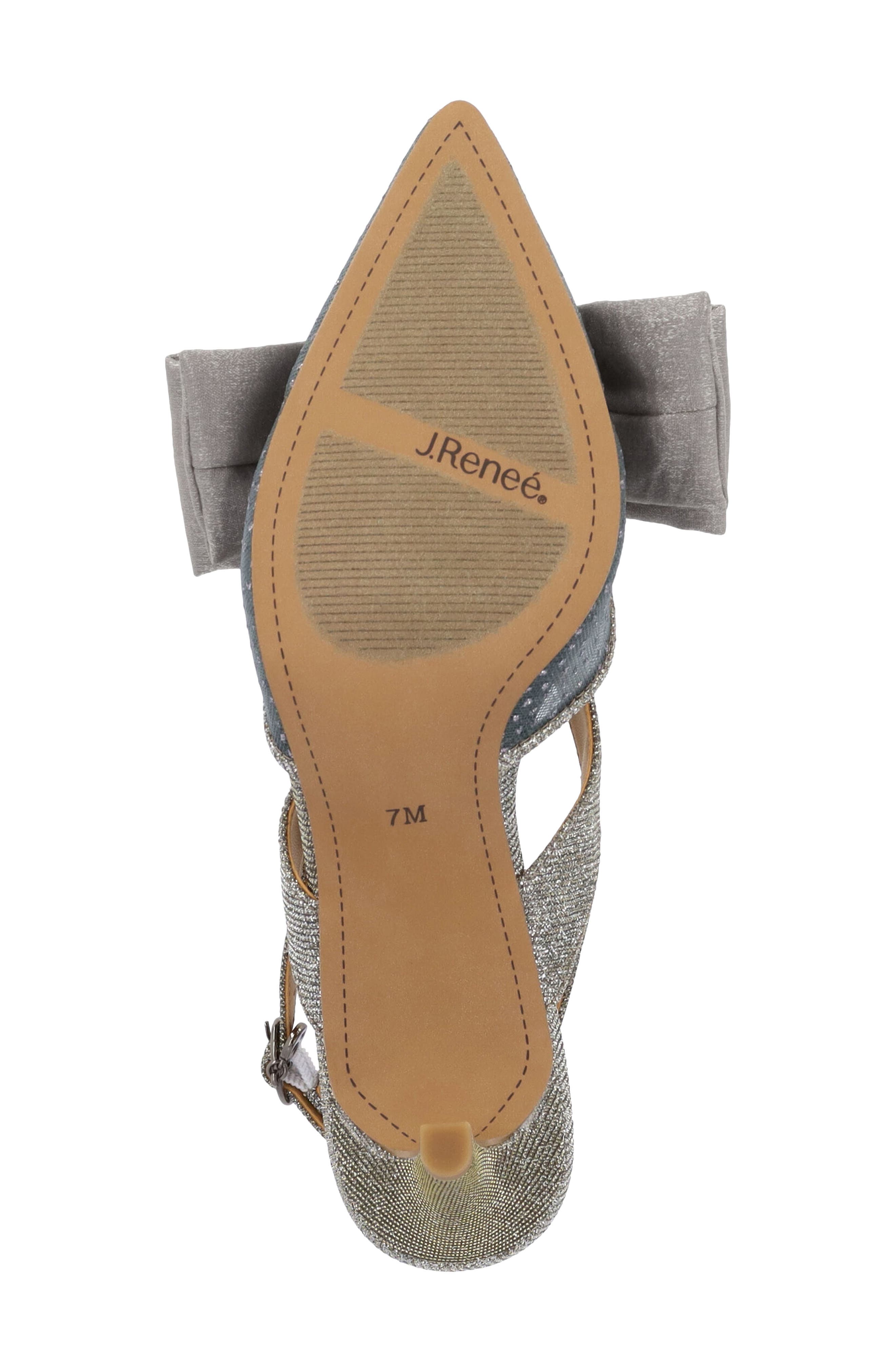 Morigen Slingback Pointed Toe Pump, Alternate, color, PEWTER