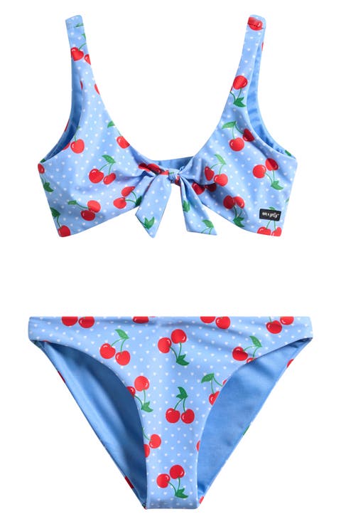 Kids' Geo Knot Two-Piece Swimsuit (Big Kid)