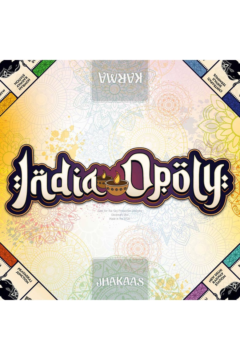 India Opoly Board Game, Alternate, color, Multicolored