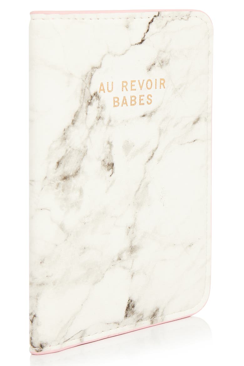 Skinny Dip Passport Holder, Alternate, color, MARBLE
